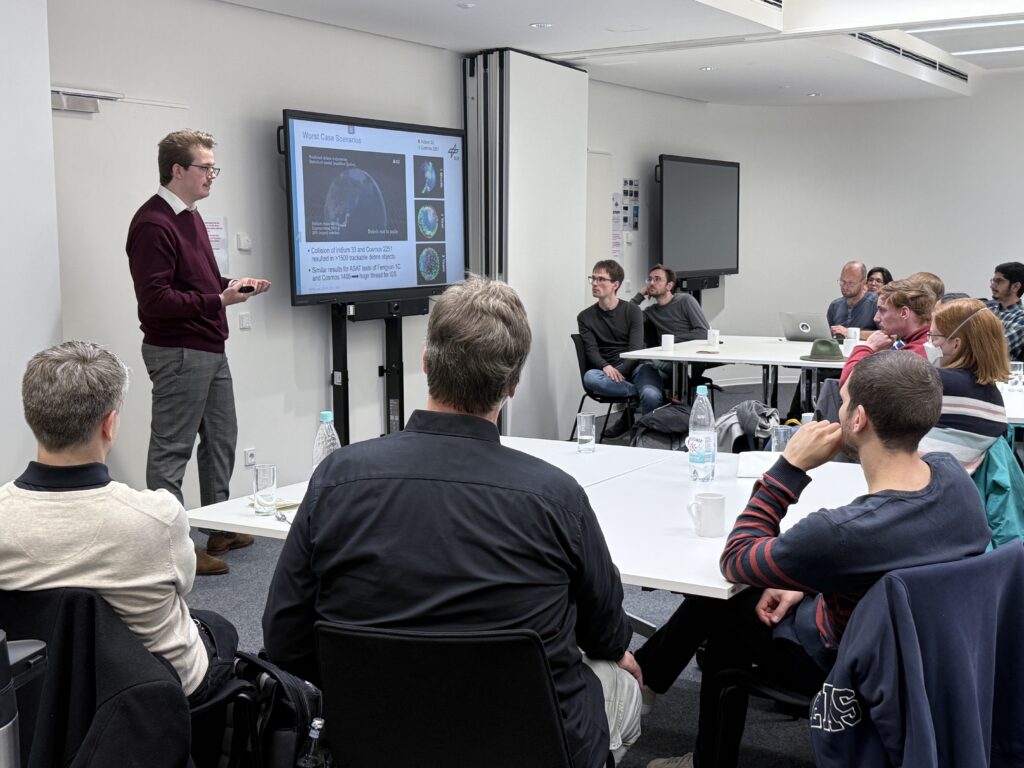 DLR visit Talk Patrick